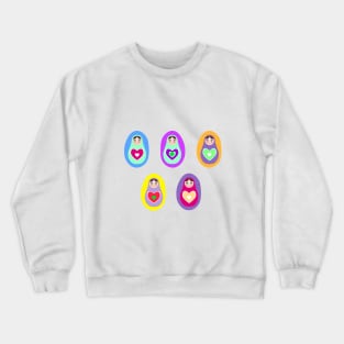 Russian dolls matryoshka Crewneck Sweatshirt